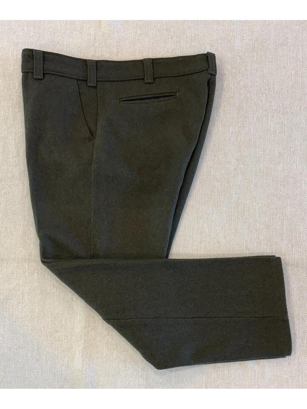 CODET Wool Hunting Pants Men’s 38x30 Forest Green Heavyweight Made in Canada